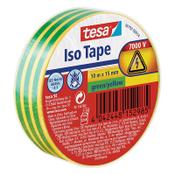 Insulation tape 15mm x 10m (green/yellow) | Tesa image