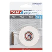 Mounting tape 19mm x 1.5m (transparent, sensitive surfaces) | Tesa Powerbond image