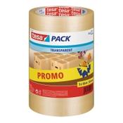 Packing tape 50mm x 66m (transparent) | Tesa | 3-pack image