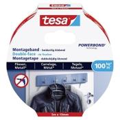 Tesa Powerbond mounting tape for tiles and metal, 19mm x 5m image