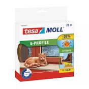 Tesa TesaMoll Classic E-profile Brown draft strip 9mm x 25m image