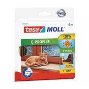 Tesa TesaMoll Classic E-profile Brown draft strip 9mm x 6m image
