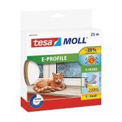 Tesa TesaMoll Classic E-profile draft strip white 9 mm x 25m image