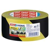 Warning tape 50mm x 66m | Tesa Signal yellow/black image