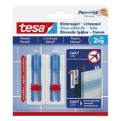 Tesa adhesive nail canvas for tiles and metal, 2kg (2-pack) image