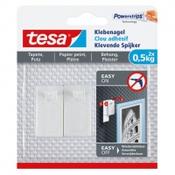 Tesa adhesive nail for sensitive surfaces, 0.5kg (2-pack)