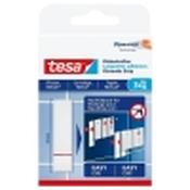 Tesa refill pack adhesive strips for tiles and metal, 3kg (6-pack) image