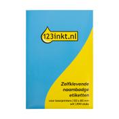 Textile labels/name badges for laser printers (50 x 80mm) | 123ink | 200 labels