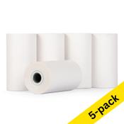 Thermal till roll 57x30x8mm | 123ink | 5-pack image