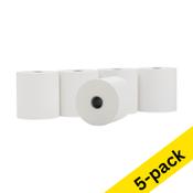 Thermal till roll 57x54x12mm | 123ink | 5-pack image