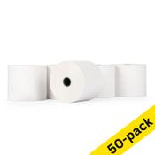 Thermal till roll 57x65x12mm | 123ink | 50-pack image