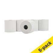 Thermal till roll 60x80x40mm | 123ink | 5-pack image