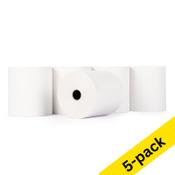 Thermal till roll 76x70x12mm | 123ink | 5-pack image