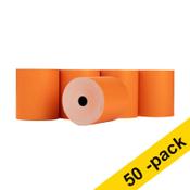 Thermal till roll 80x80x12mm (orange) | 123ink | 50-pack image