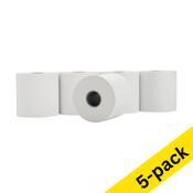 Thermal till roll 80x80x25mm | 123ink | 5-pack image