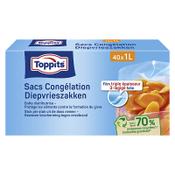 Freezer bags 1L | Toppits | 40-pack image