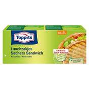 Sandwich bags 1L | resealable | Toppits | 50-pack image