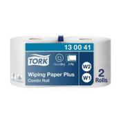 Cleaning roll (2-ply) for W1 &amp; W2 dispensers Combi Roll | Tork Wiper 420