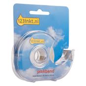 Transparent tape 19mm x 33m (with dispenser) | 123ink image