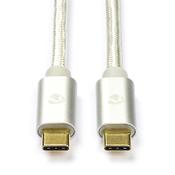USB-C to USB-C (1m, USB 3.1) iPhone charging cable | Nedis image