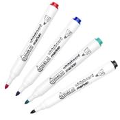 Whiteboard marker 2.5mm | 123ink | assorted colours 4-pack image