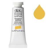 Winsor &amp; Newton Designers 108 cadmium yellow gouache paint, 14ml image