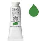 Winsor &amp; Newton Designers 599 sap green gouache paint, 14ml image