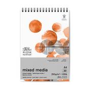 Mixed Media sketch pad A4 (250gsm) | Winsor &amp; Newton | 30 sheets image