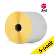 Zebra Z-Perform 1000D DPD label (800284-605) 102 x 152mm (123ink version) | 5-pack