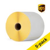 Zebra Z-Perform 1000D UPS label (800284-605) 102 x 152mm (123ink version) | 5-pack image