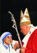 Pope John Paul II &amp;amp; Mother Teresa