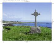 Celtic Cross on Irish Coastline