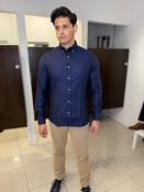 Sloan 1935 Navy Cotton tailored Fit shirt