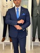 White Label Texture weave - Navy Blue Suit