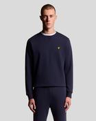 Lyle &amp; Scott Cotton Crew Neck Sweatshirt Navy image