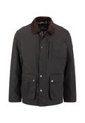 Fynch Hatton Olive Green Wax Jacket image