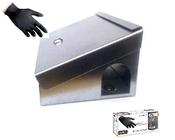 Steel Bait Box + Pack of Black Gloves