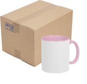 Sublimation Mugs Two Tone Pink - 11oz - Case of 36 image