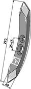 Cultivator share 270mm (101.1166)