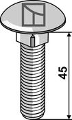 Saucer-head screw M12x1,75Ã45 â galvanized (12456038) image
