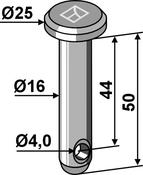 Cotter bolt  Ø16Ã45 (26-1650) image