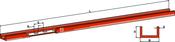 U-shaped rail for scrapers (31-6030-301) image