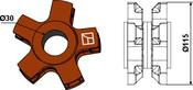 Chain sprocket Ø 115 (69-9-126) image