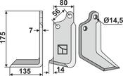 Blade, left model (MAS-45L) image