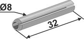 Clamping pin â Ø8Ã32 (51-1014) image