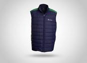 Puffer Body Warmer Green/Navy