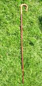 Hand crafted show sheep crook