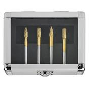 Goldmax™ Tungsten Carbide Burr Set, 12Mm Head 4020-Set1
