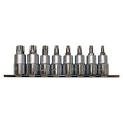 1/2" Drive Torx Socket Set 8 Piece T30-T70 46024-8C