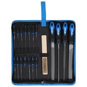 File Set With File Brush, 19 Pcs Bt103030 image